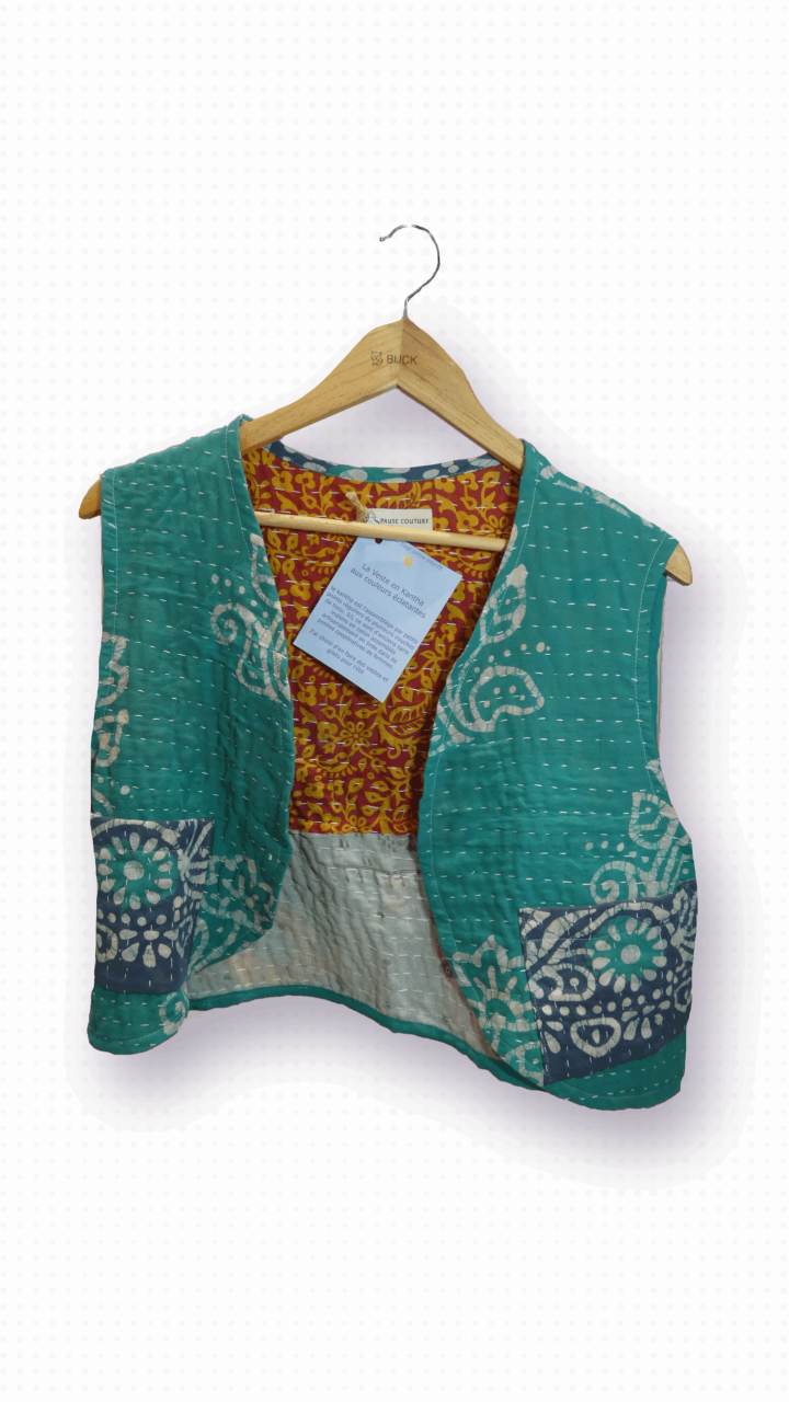 Veste turquoise